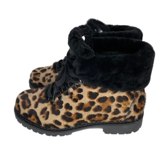 Oscar Sport Boots Kira Leopard Size 6.5 - Picture 3 of 10